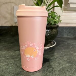 NWT Starbucks Hong Kong Limited Edition - Corgi Hanami Stainless Steel Cup 16 oz